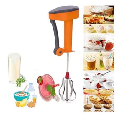 Picture of Power Free Hand Blender & Beater in Kitchen appliances with high Speed Operation in Multi Colors (Egg Beater, Milkshake, Soup, Butter Milk Maker)-Multicolor