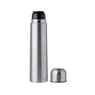 Picture of 1000ml / 1 Ltr Insulated Stainless Steel Water Bottles Thermos Vacuum Flask-Silver