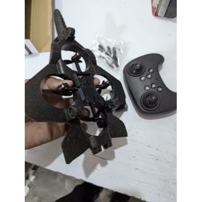 Picture of Buy high-quality Starfighter Remote Control Drone Plane with 2.4GHz technology, lightweight EPP foam material, stable altitude hold, 360-degree flip stunts, and rechargeable battery for kids and beginners seeking outdoor flying adventure today.