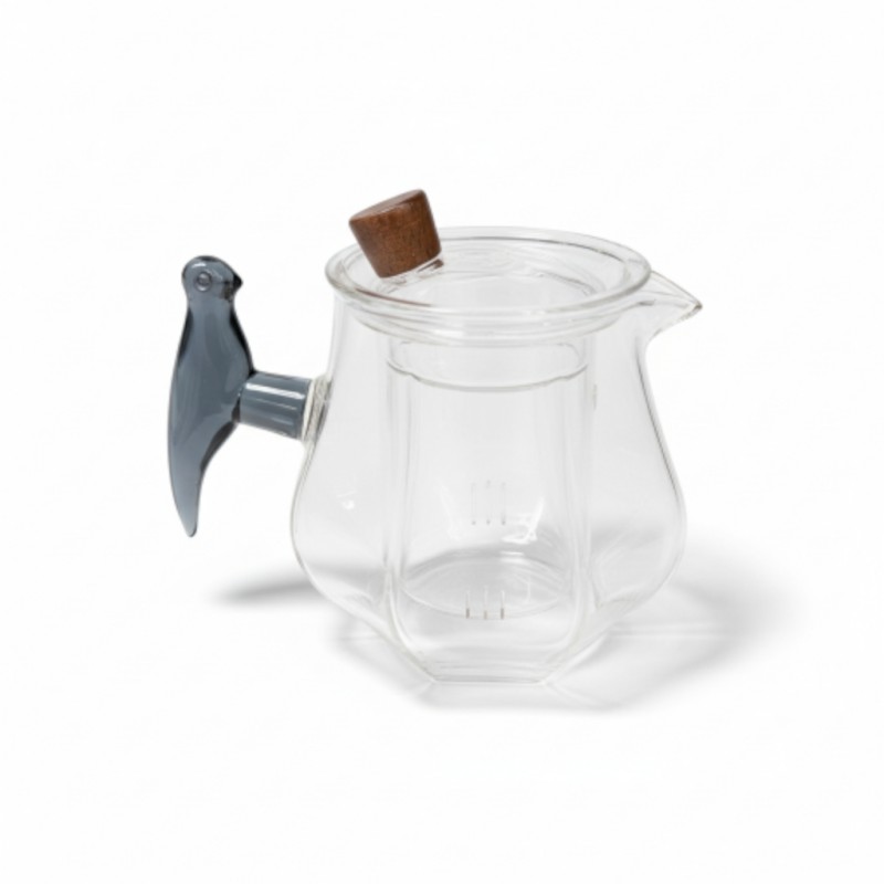 Picture of Elegant Glass Pour-Over Coffee Maker & Tea Infuser