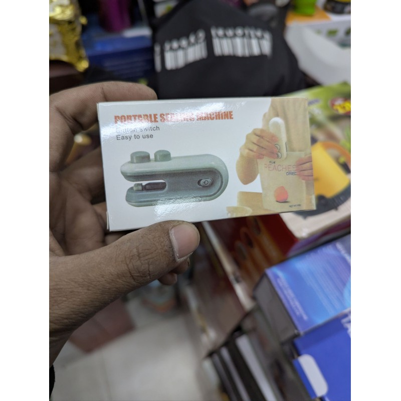 Picture of 2-in-1 USB Rechargeable Mini Heat Sealer and Cutter, Portable Handheld Food Bag Sealer Machine for Plastic Bags, Snacks, Chips, and Food Storage, Keeps Everything Fresh and Airtight at Home or Travel