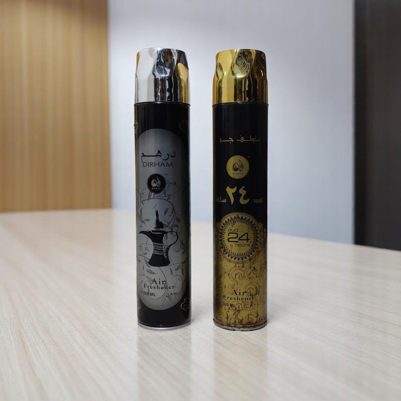 Picture of Hadia DIRHAM Air Freshener – 2pcs 300ml Arabic Spray for Daily Home Use