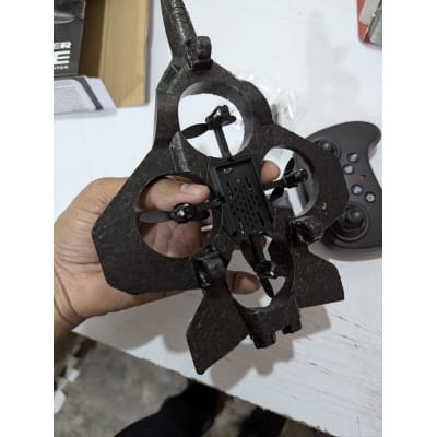 Picture of Buy high-quality Starfighter Remote Control Drone Plane with 2.4GHz technology, lightweight EPP foam material, stable altitude hold, 360-degree flip stunts, and rechargeable battery for kids and beginners seeking outdoor flying adventure today.