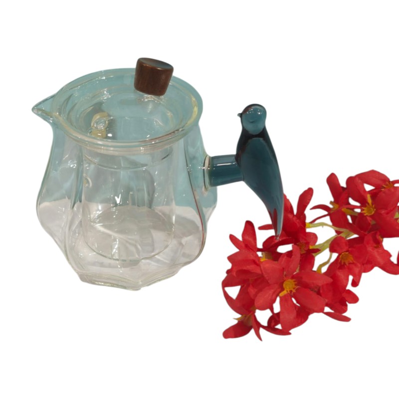 Picture of Elegant Glass Pour-Over Coffee Maker & Tea Infuser