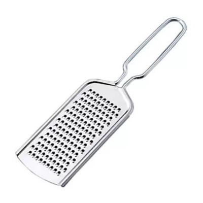 Picture of Multifunctional Stainless Steel Rectangular Cheese Grater Chocolate Lemon Fruit Peeler Durable Kitchen Gadget-Silver