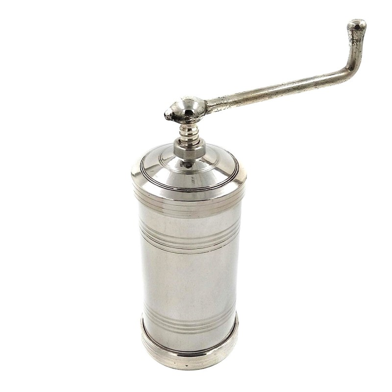 Picture of Stainless Steel Indian Made Sevanazhi Sevai Nazhi Sev Sancha Gathiya Murukulu Janthikulu Idiyappam Maker with Free 6 Different Jali-Silver