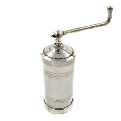 Picture of Stainless Steel Indian Made Sevanazhi Sevai Nazhi Sev Sancha Gathiya Murukulu Janthikulu Idiyappam Maker with Free 6 Different Jali-Silver