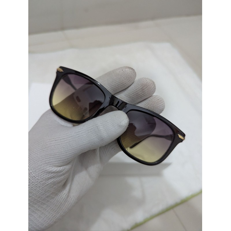 Picture of David Beckham Black Havana Luxury Wayfarer Sunglasses for Men Online