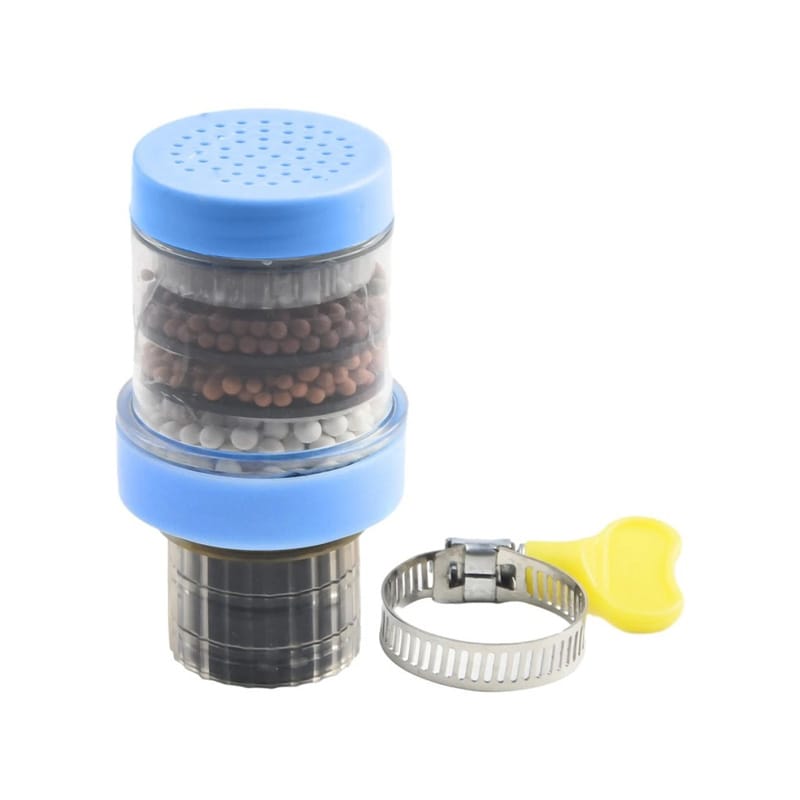 Picture of 3pcs Kitchen Faucet Filter Set – 6-Layer Activated Carbon and Medical Stone Water Purifier – Splash-Proof Tap Filters for Home Sink – Easy Installation – Improves Water Taste and Quality