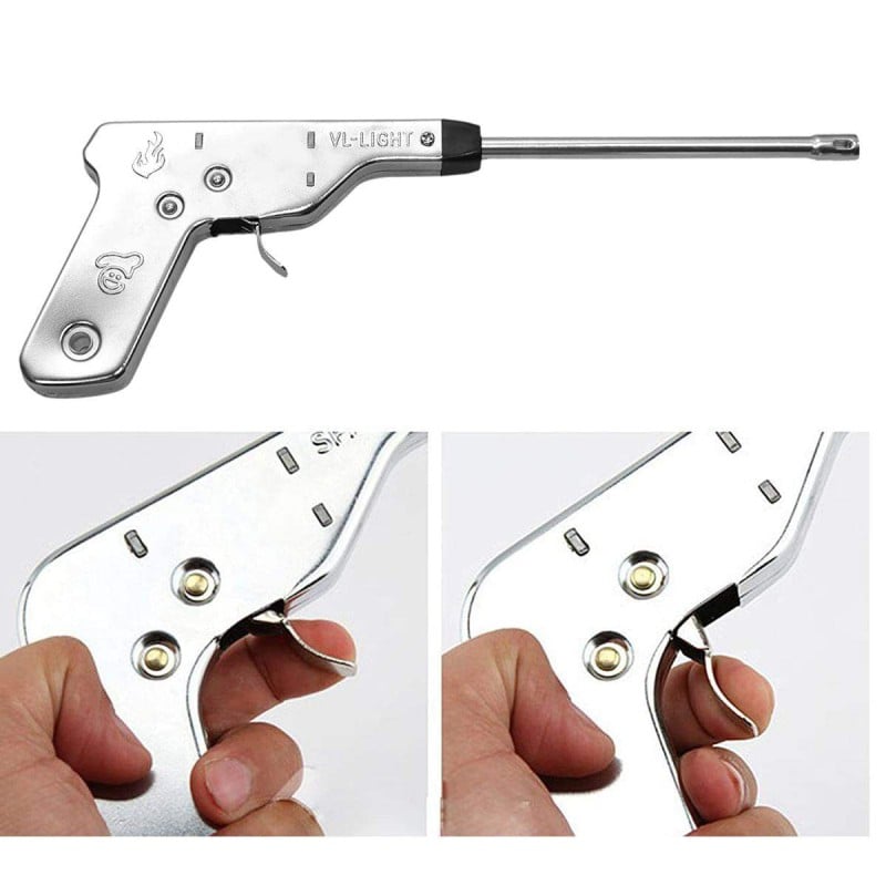 Picture of Gas Stove Kitchen Lighter-Silver