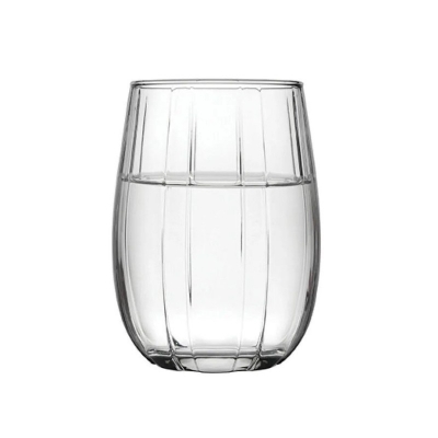Picture of 380ML Soda Lime Glass Cup Set - Dishwasher Safe, Lightweight, Classic Style, 6 Pcs, Round Clear Glass with 380ml Capacity
