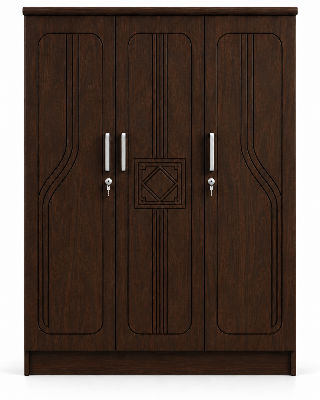 Picture of Timber Furniture Modern Design Laminated Board 3 Door Wardrobe