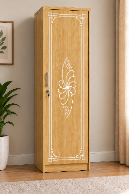 Picture of Timber Furniture Modern Design Laminated Board Single Door Wardrobe