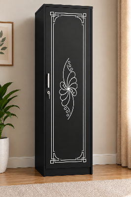 Picture of Timber Furniture Modern Design Laminated Board Single Door Wardrobe