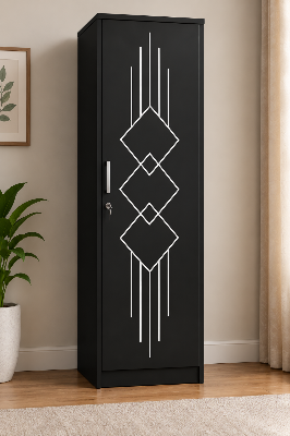 Picture of Timber Furniture Modern Laminated Board 1 Door Wardrobe