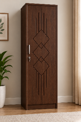 Picture of Timber Furniture Modern Laminated Board 1 Door Wardrobe