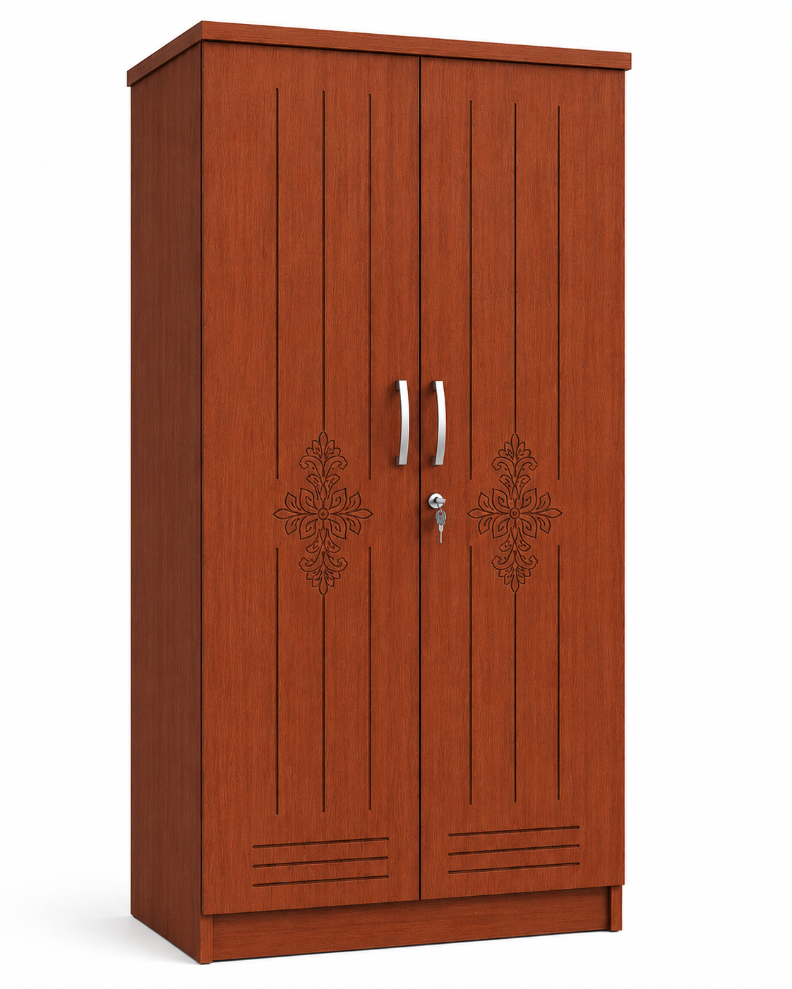 Picture of Timber Furniture Decorative Design Laminated Board 2 Door Wardrobe