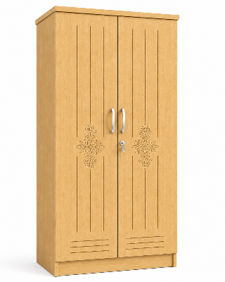 Picture of Timber Furniture Decorative Design Laminated Board 2 Door Wardrobe