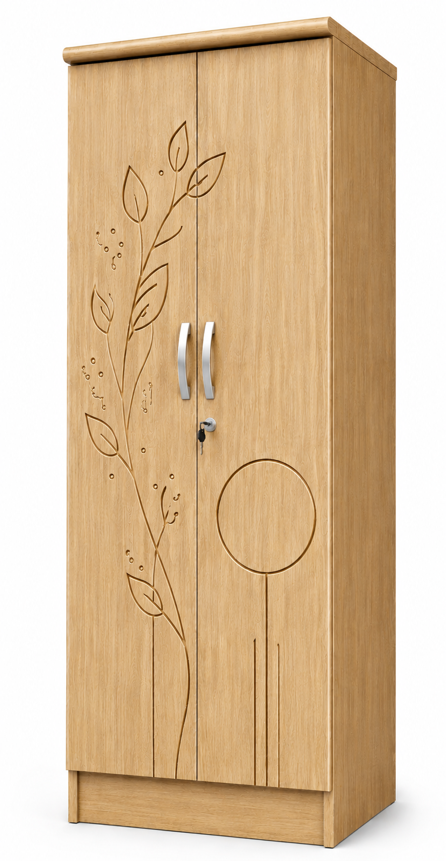 Picture of Timber Furniture Stylish 3 Door Laminated Board Wardrobe