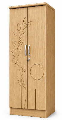 Picture of Timber Furniture Stylish 3 Door Laminated Board Wardrobe