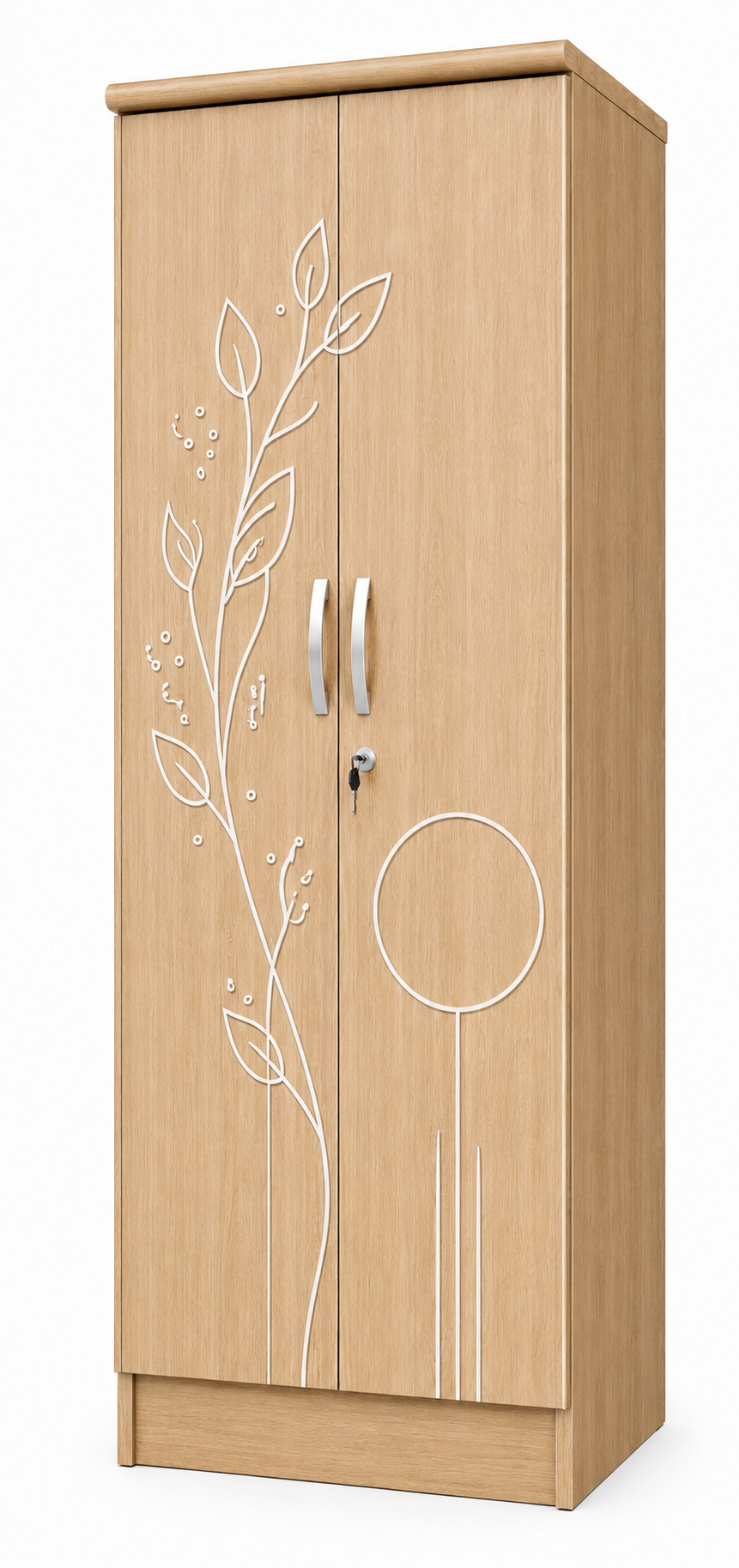 Picture of Timber Furniture Stylish 3 Door Laminated Board Wardrobe
