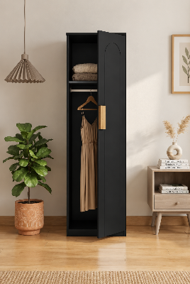 Picture of Timber Furniture Simple Design Laminated Board 1 Door Wardrobe