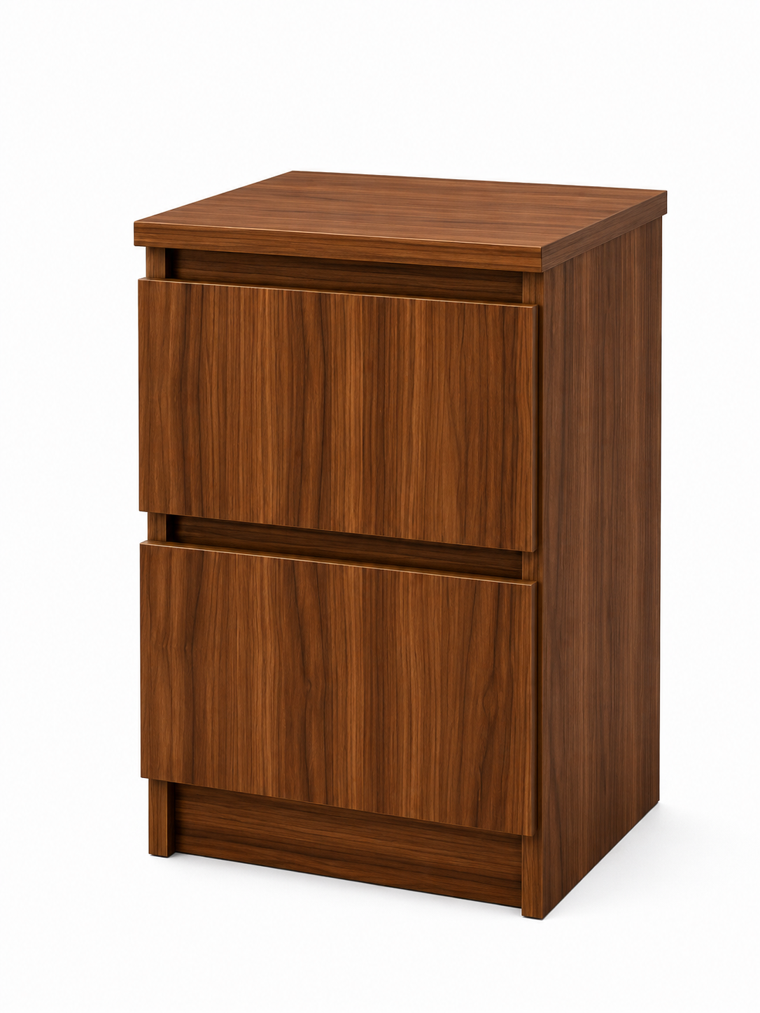 Picture of Timber Furniture Modern Design Melamine Board 2 Drawer Bedside Table