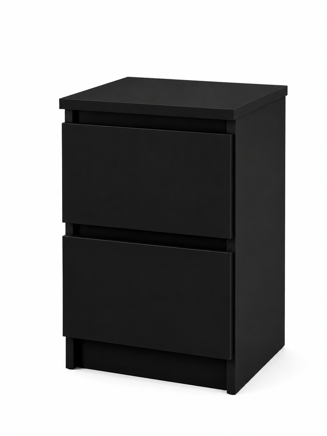 Picture of Timber Furniture Modern Design Melamine Board 2 Drawer Bedside Table