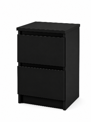 Picture of Timber Furniture Modern Design Melamine Board 2 Drawer Bedside Table