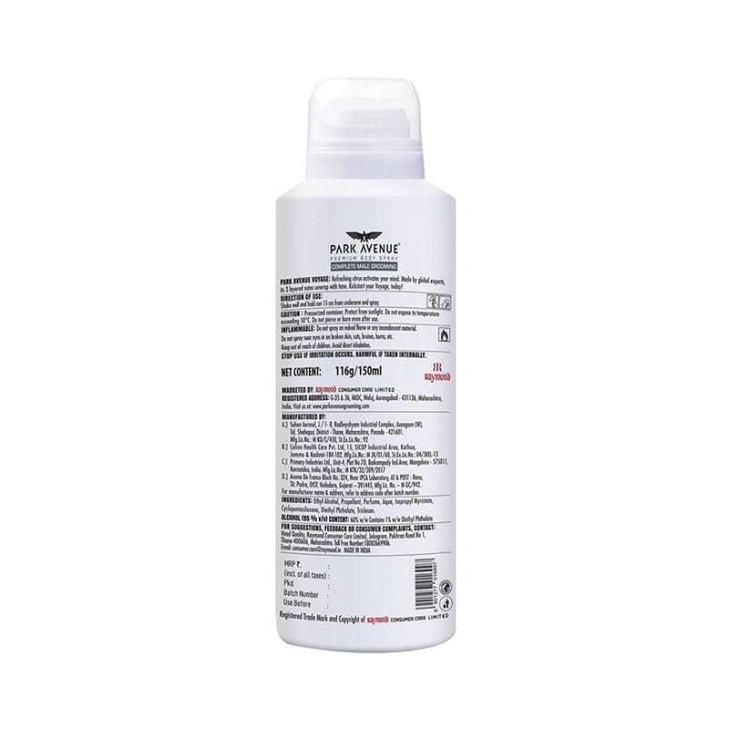 Picture of Park Avenue Signature Collection Body Spray - Voyage (150ml)