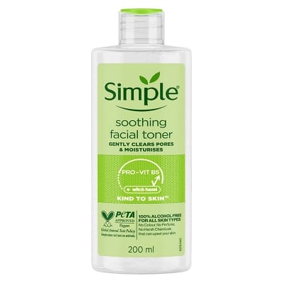 Picture of International UK product Simple Kind To Skin Soothing Facial Toner (200ml)