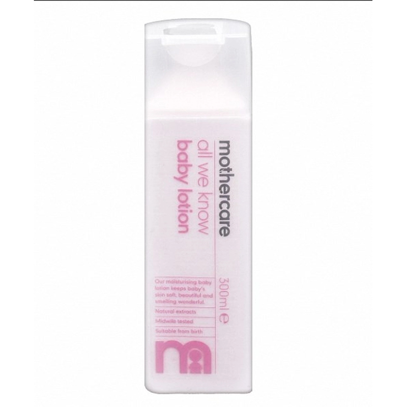 Picture of Mothercare All We Know Baby Lotion From 0+ Months 300ml