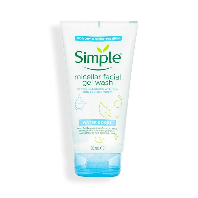 Picture of UK product Simple Water Boost Micellar Facial Gel Wash(150ml)