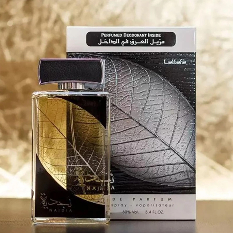 Picture of Lattafa Najdia EDP for unisex 100ml perfume + 50 ml deodorant