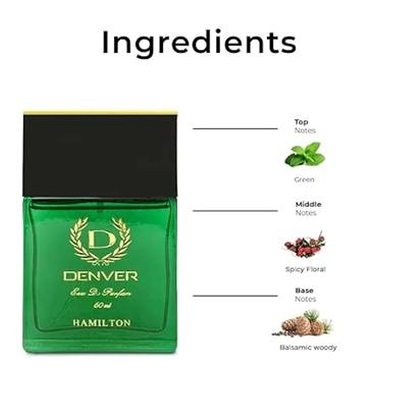 Picture of Dever perfume Hamiltion green Color 60ml (india)