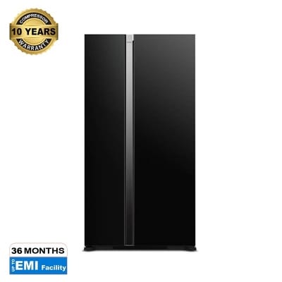 Picture of Hitachi 641 Liter Side by Side Refrigerator (R-S800PB0-KD-GBK)