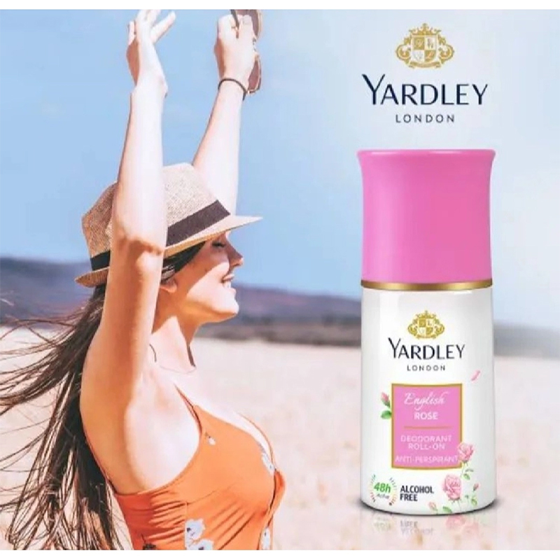 Picture of International UAE product Deodorant Roll on Yardley English Rose used for male/ female - 50ml