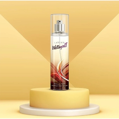 Picture of Layer`r Wottagirl Vanilla twist Body Splash For women Long lasting ~135ml