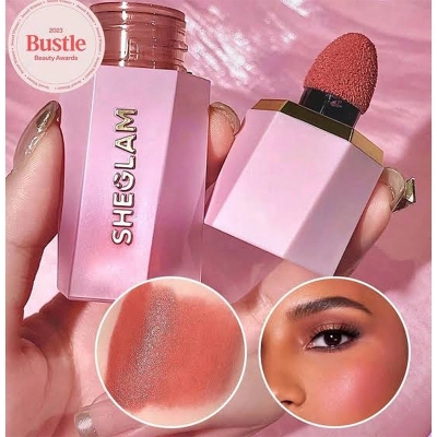 Picture of SHEGLAM Color Bloom Liquid Blush Matte Finish-Risky Business