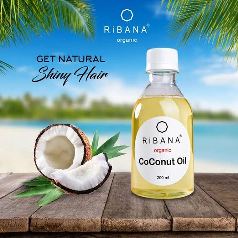 Picture of RiBANA Organic Coconut Oil – 200ml –