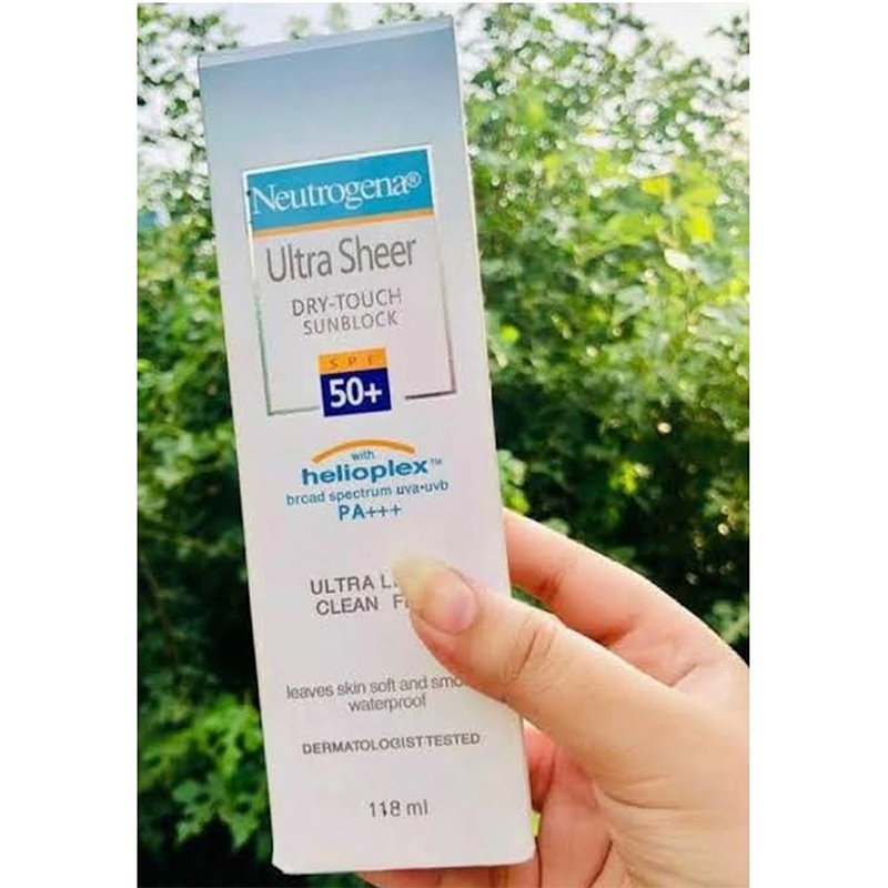 Picture of Neutrogena Ultra Sheer Dry-Touch Sunblock SPF 50+, 118ml