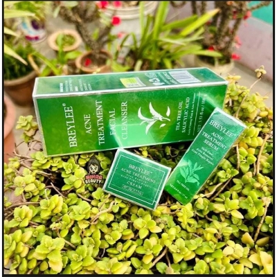 Picture of Breylee Acne Treatment Serum & Acne Treatment & Acne Cleanser Combo 