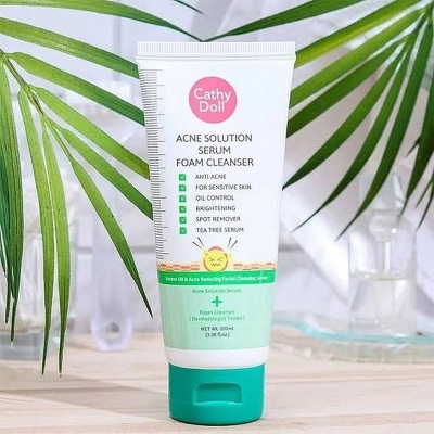 Picture of Cathy Doll Acne Solution Serum Foam Cleanser 100ml