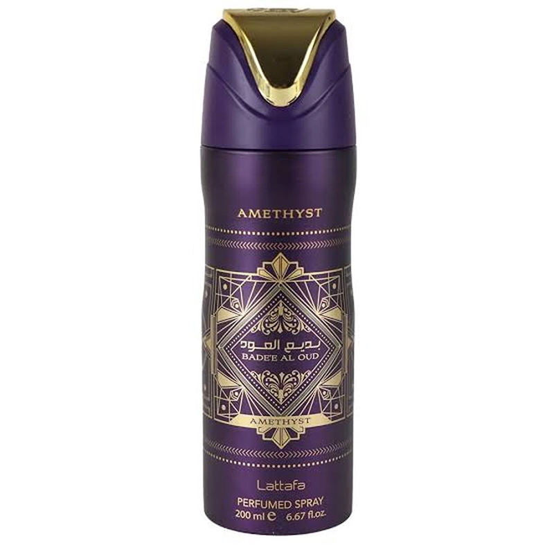 Picture of LATTAFA AMETHYST BADE'E AL OUD DEO PERFUMED SPRAY 200ML