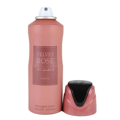 Picture of LATTAFA VELVET ROSE BODY SPRAY 200ml