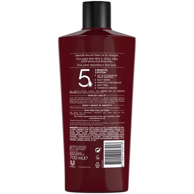 Picture of UAE product Tresemme Keratin Smooth Shampoo - 700ml