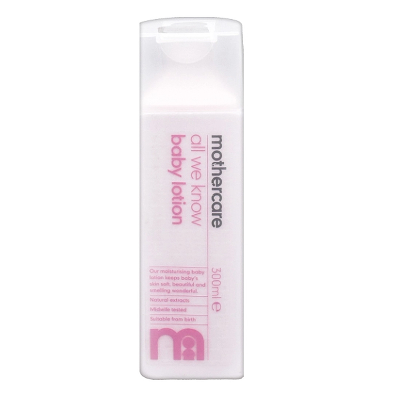 Picture of Mothercare All We Know Baby Lotion From 0+ Months 300ml