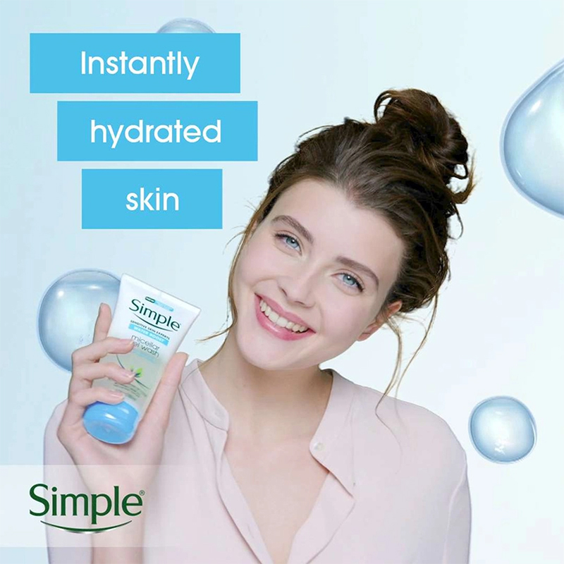 Picture of UK product Simple Water Boost Micellar Facial Gel Wash(150ml)