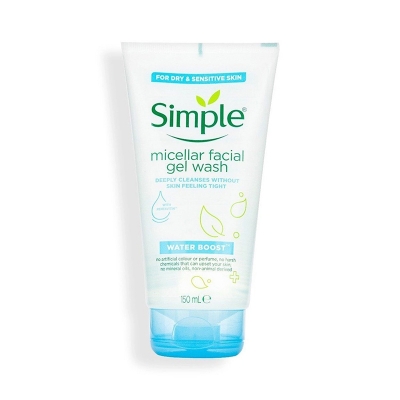 Picture of UK product Simple Water Boost Micellar Facial Gel Wash(150ml)