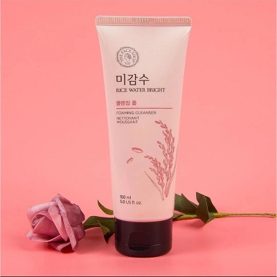Picture of The Face shop Rice water Bright cleansing Foam 150 ml (Korea)